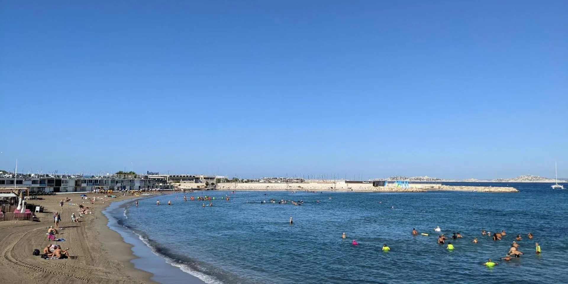 Grand T2 Pointe Rouge Plage Марсель Апартаменты